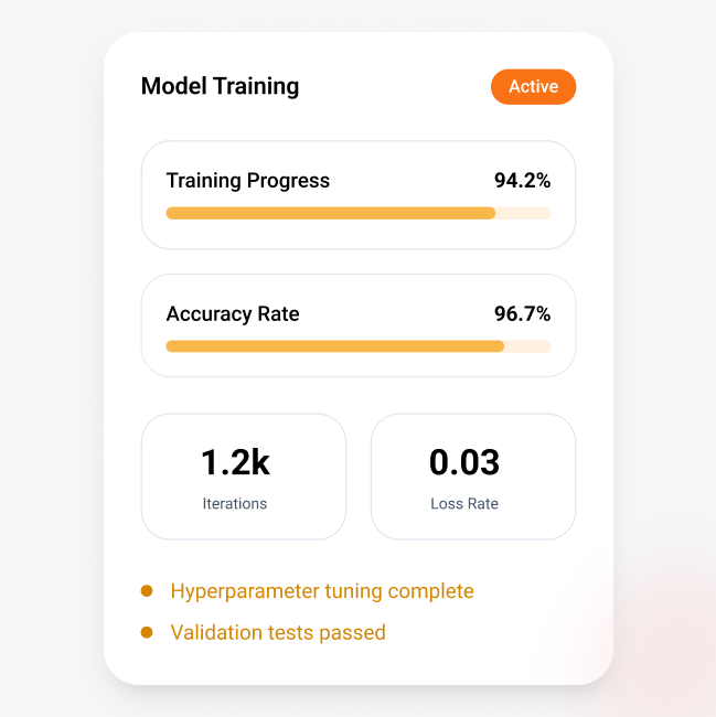Model Development & Training
