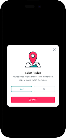 Select region