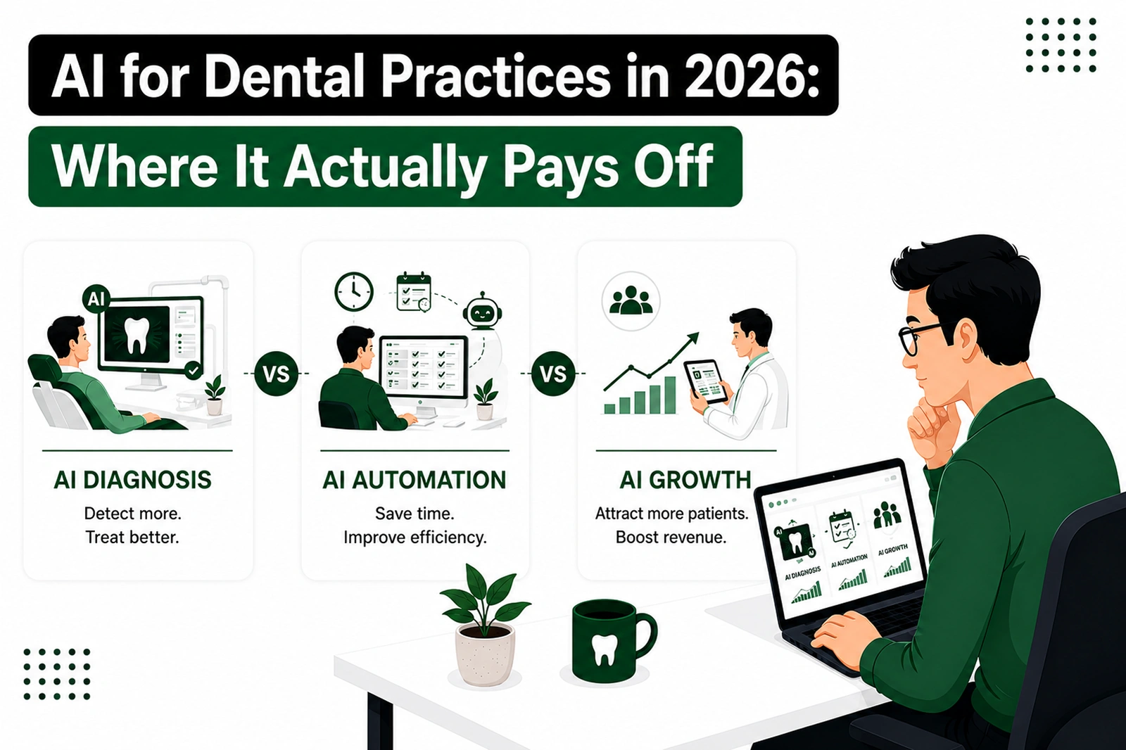 AI for Dental Practices in 2026: Where It Actually Pays Off - Shanti Infosoft 2026