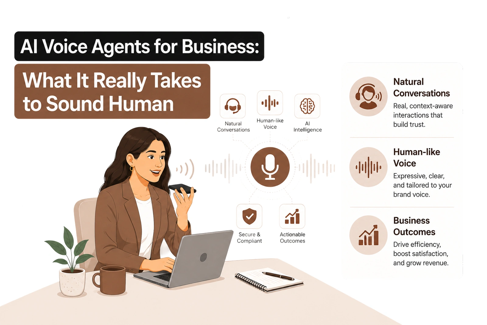 AI Voice Agents for Business: What It Really Takes to Sound Human - Shanti Infosoft 2026