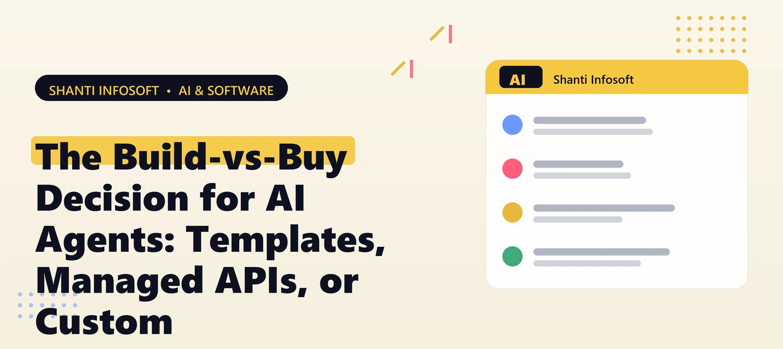 The Build-vs-Buy Decision for AI Agents: Templates, Managed APIs, or Custom