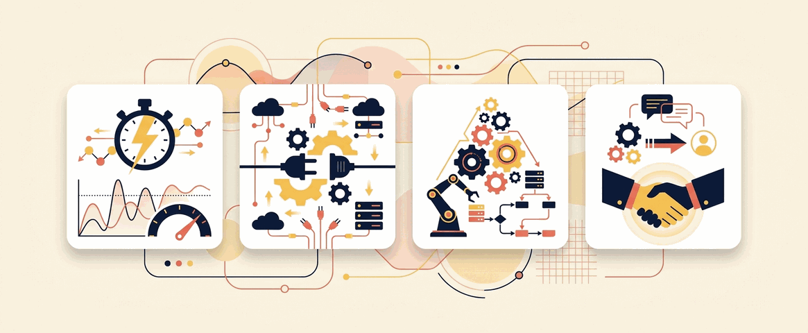 How buyers evaluate AI agents in 2026 — latency, integrations, automation depth, human handoff — Shanti Infosoft