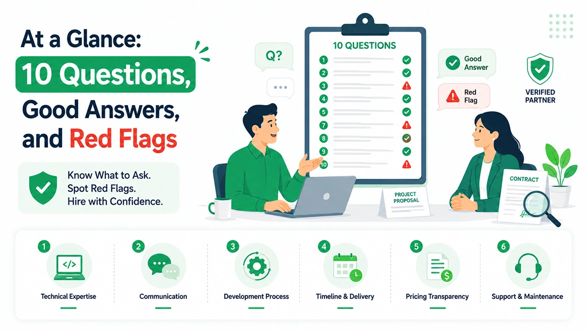 At a Glance: 10 Questions, Good Answers, and Red Flags