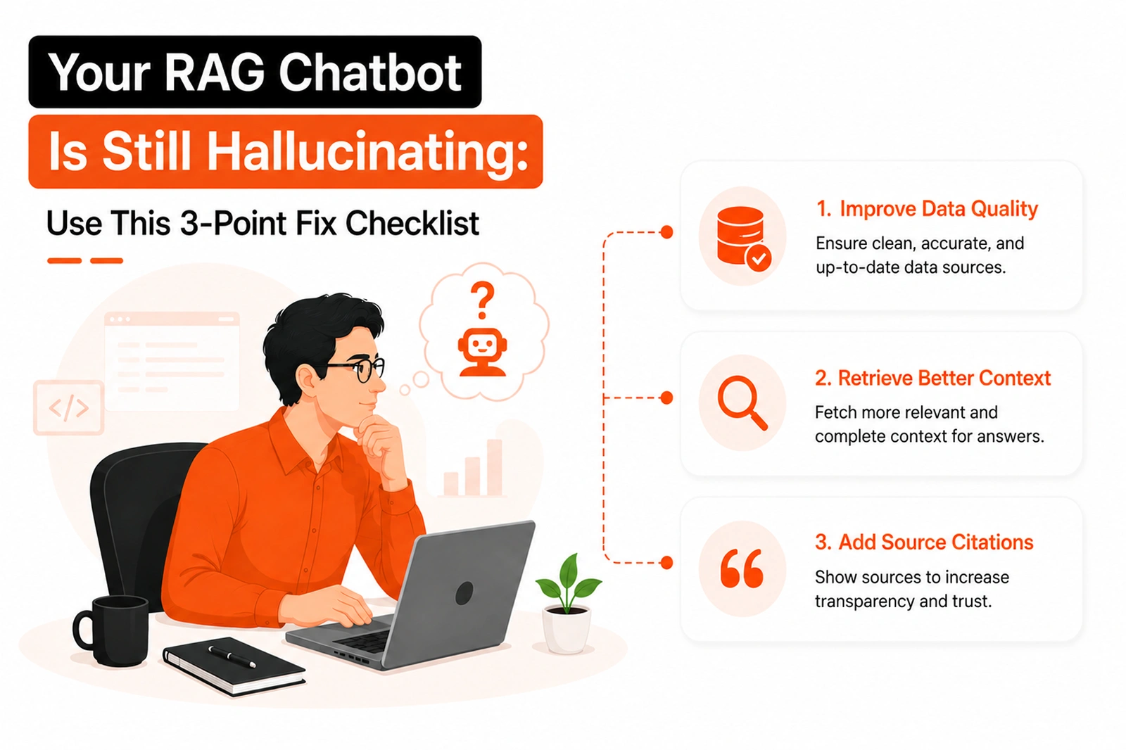 Your RAG Chatbot Is Still Hallucinating: Use This 10-Point Fix Checklist - Shanti Infosoft 2026