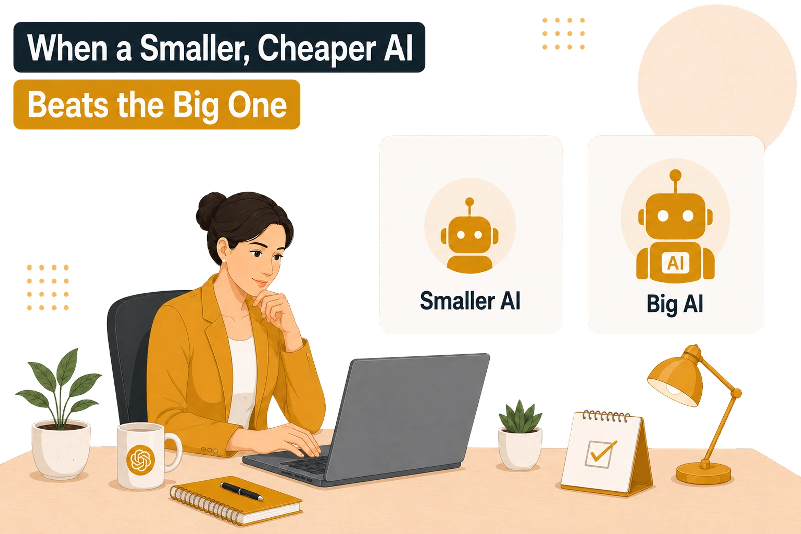 When a Smaller, Cheaper AI Beats the Big One - Shanti Infosoft 2026