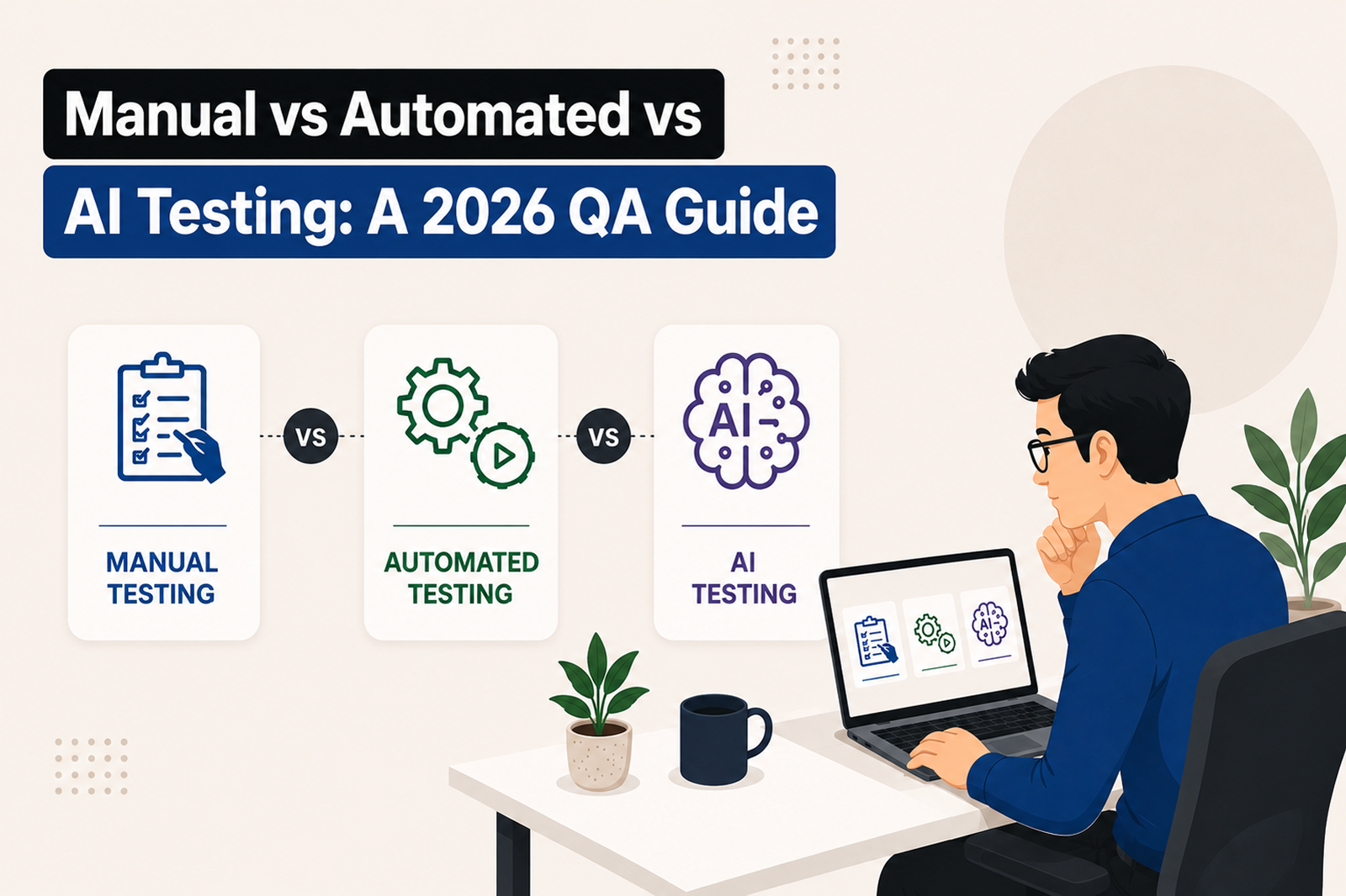 Manual vs Automated vs AI Testing: A 2026 QA Guide - Shanti Infosoft 2026