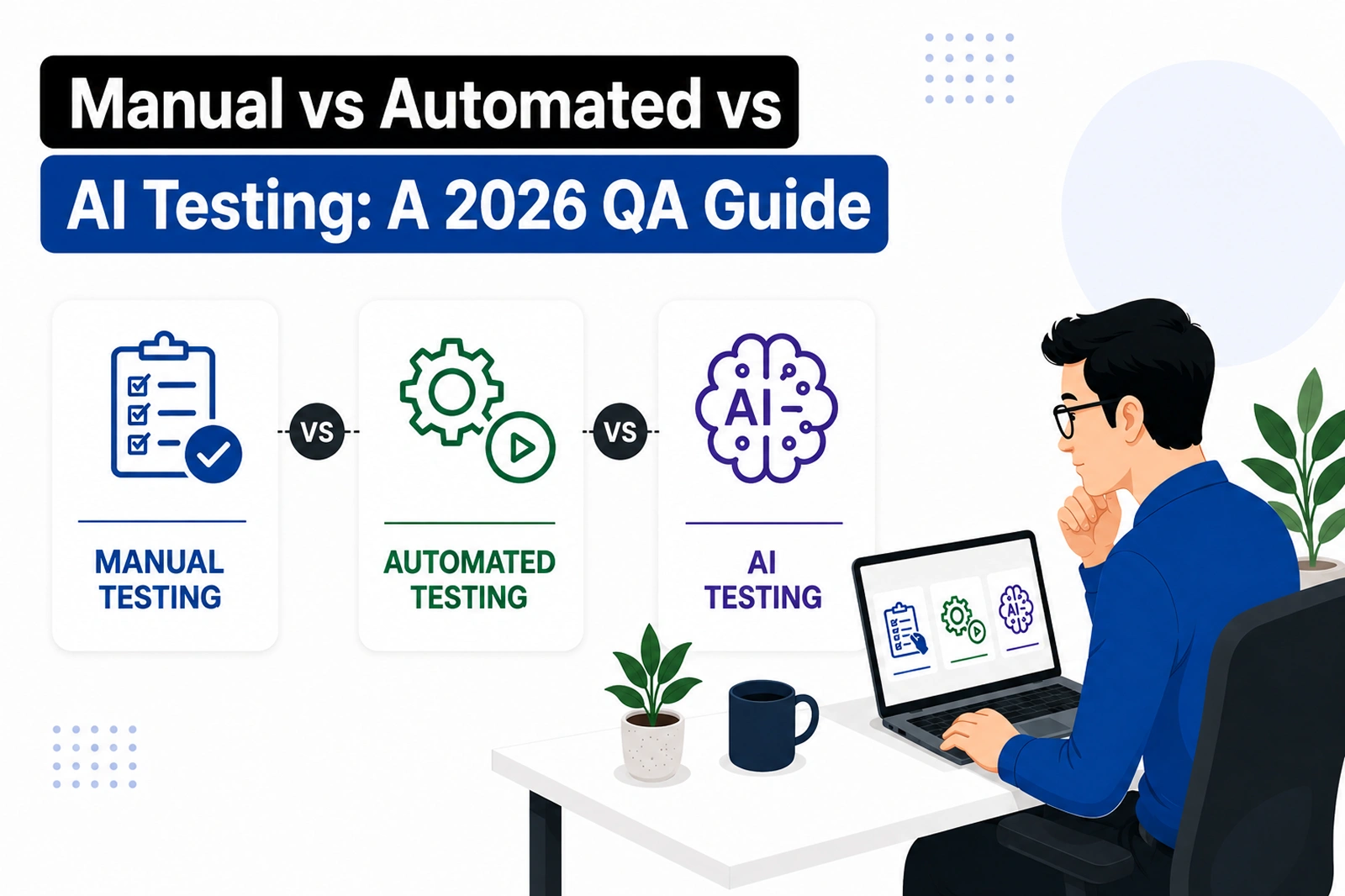 Manual vs Automated vs AI Testing: A 2026 QA Guide - Shanti Infosoft 2026