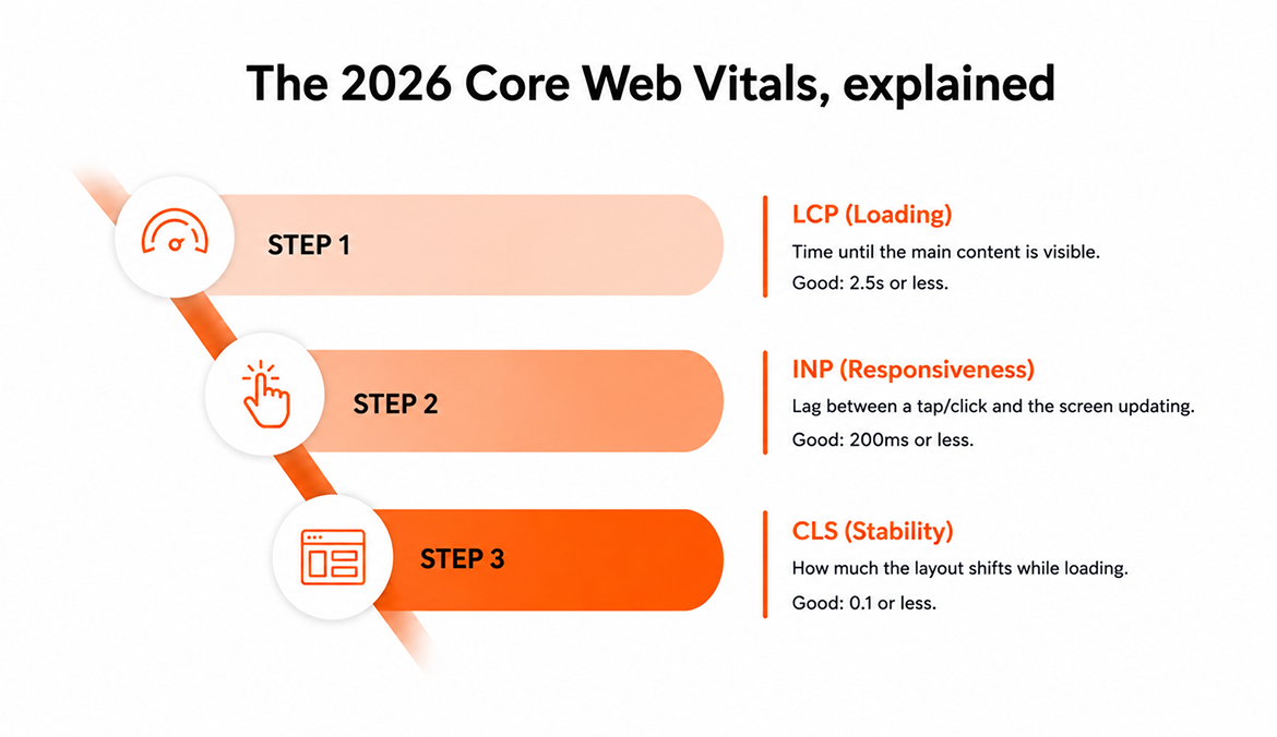 The 2026 Core Web Vitals, explained
