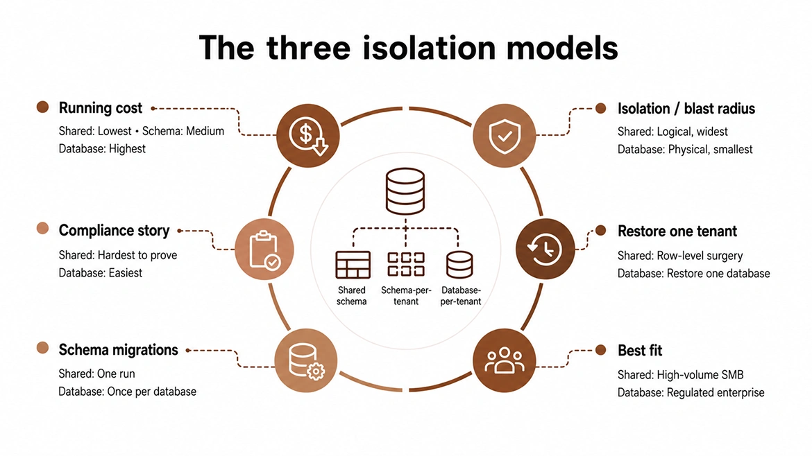The three isolation models