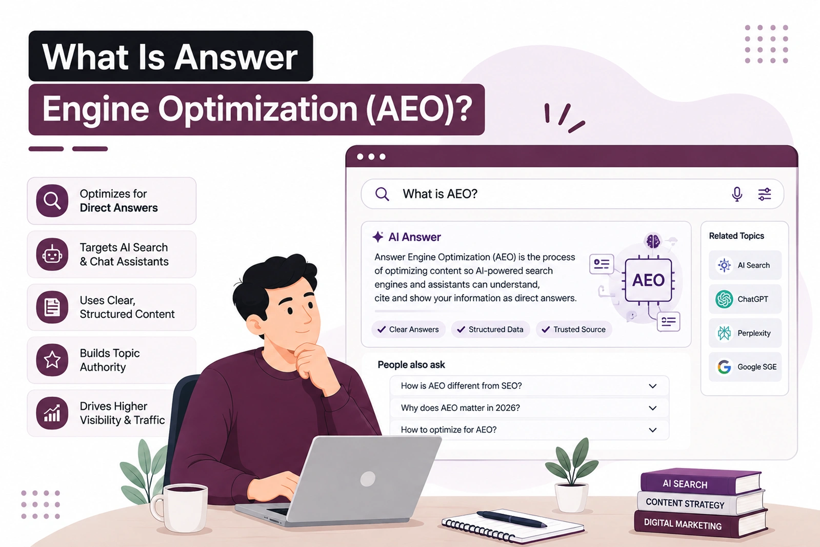 What Is Answer Engine Optimization (AEO)? - Shanti Infosoft 2026