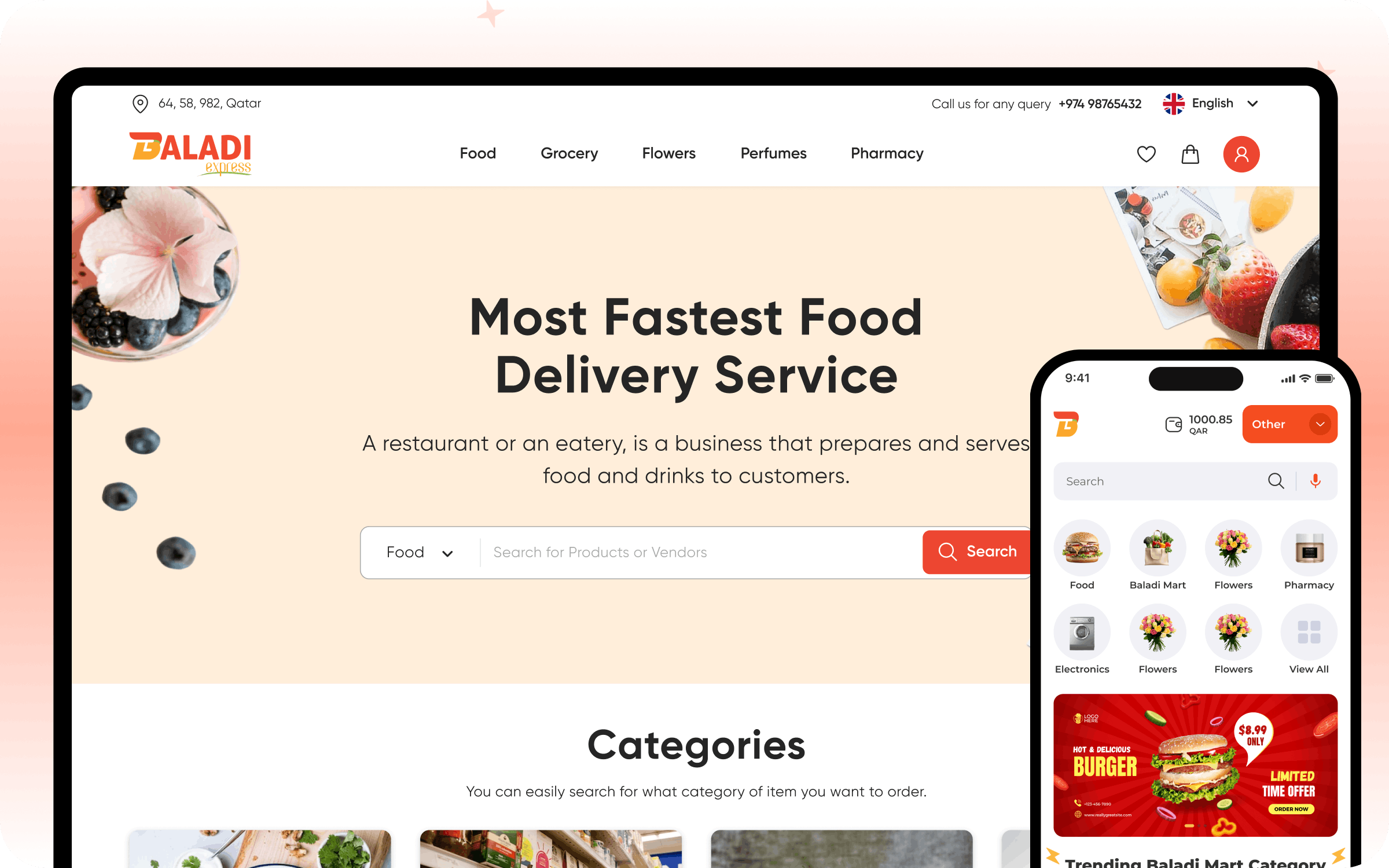 Baladi Food Delivery
